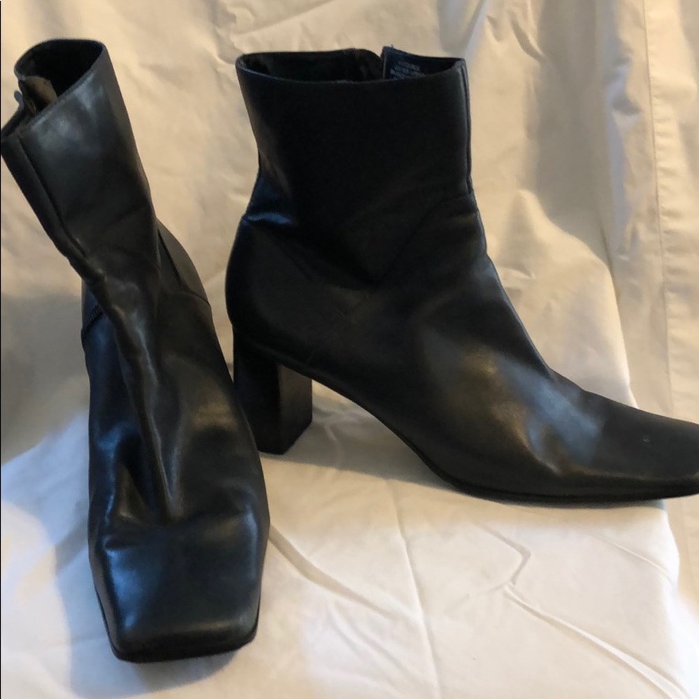 Navy Blue Nine West Boots